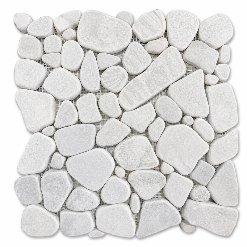 Snow Mountain Tumble Pebble Mesh